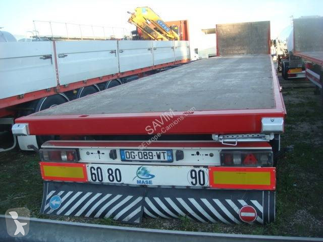 Semitrailer Krone PLATEAU KRONE 38T 3 ESSIEUX...
