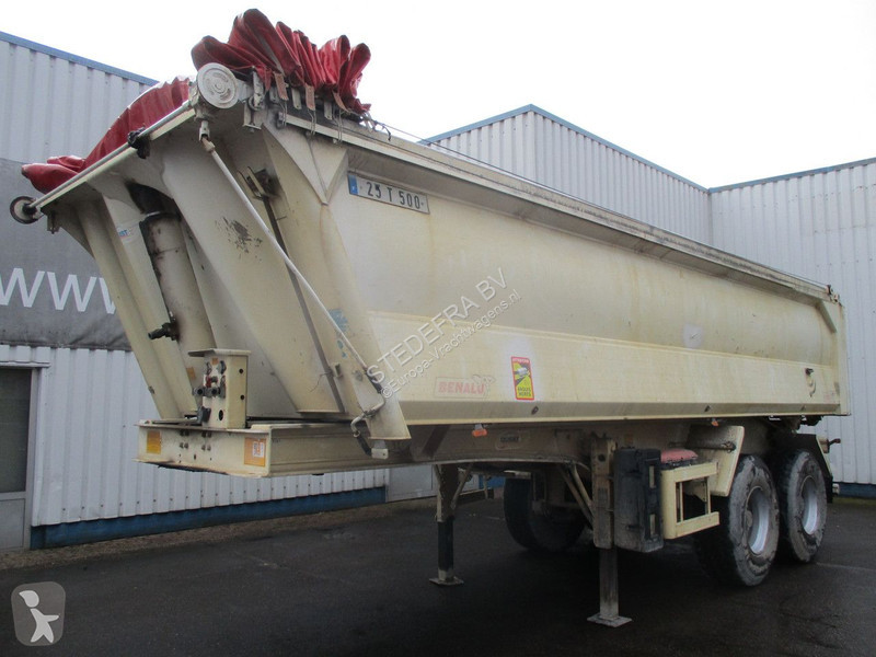 Semi remorque Benalu C33 , 2 Axle, Alu Tipper...