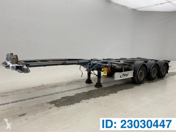 Semitrailer containertransport Fliegl