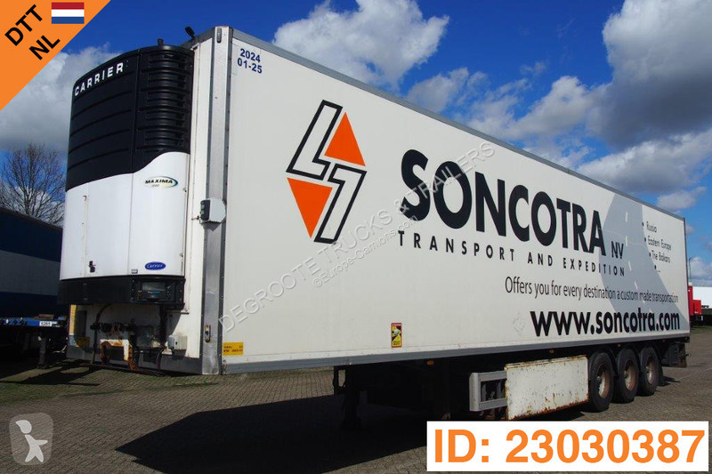 Semirimorchio Turbo's Hoet Fridge semi-trailer