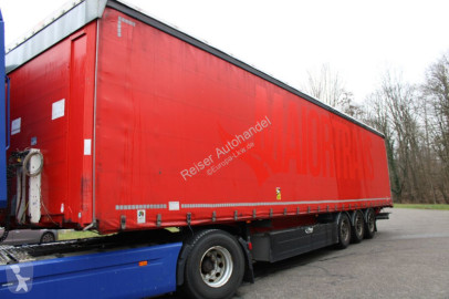 Semitrailer skjutbara ridåer (flexibla skjutbara sidoväggar) Fliegl