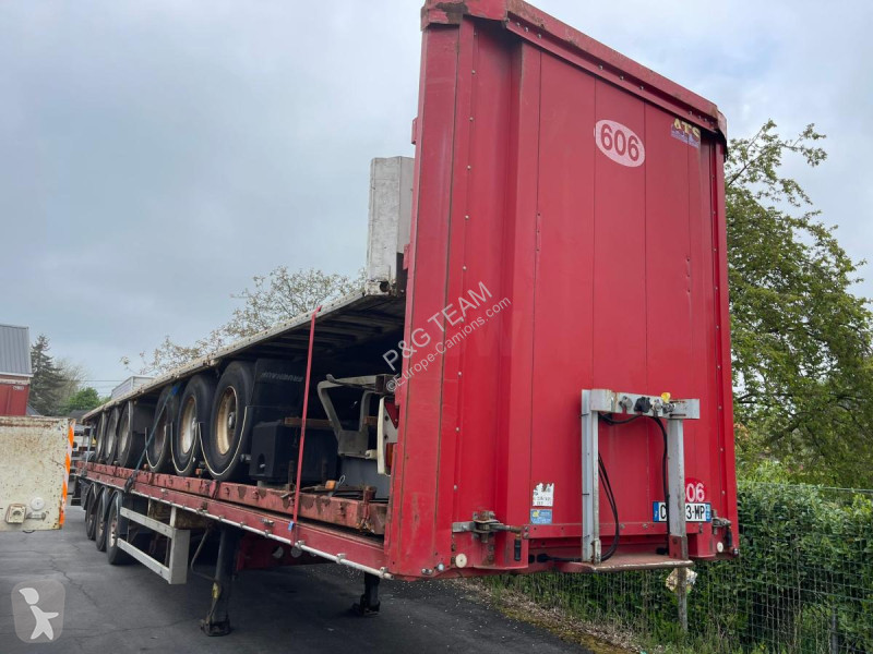 Semi-remorque Fruehauf TEKNO 1/50 – 2 Essieux, Métal Et Plastique, Modèle 70609