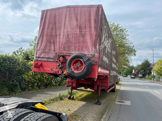 Semi reboque Ruthmann Tieflader,1-Achs,HU05/24