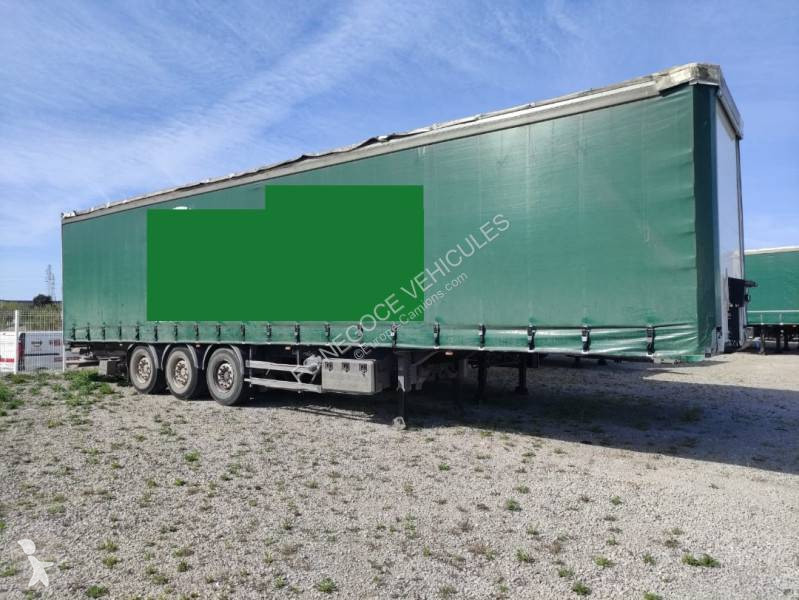 Semi Remorque Lecitrailer Rideaux Coulissants Plsc 3 Essieux Hayon Occasion N°9380156