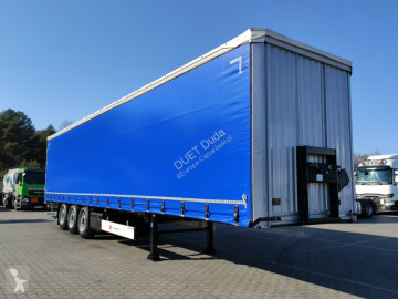 Semitrailer skjutbara ridåer (flexibla skjutbara sidoväggar) Kässbohrer