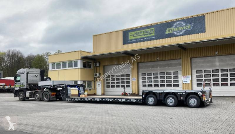Semitrailer MAX Trailer 3-Achs-Tiefbett mit...