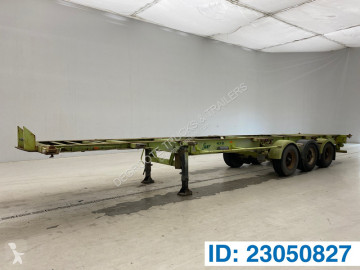 Semitrailer containertransport Van Hool