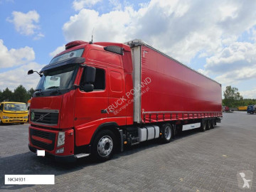 Semitrailer skjutbara ridåer (flexibla skjutbara sidoväggar) Krone