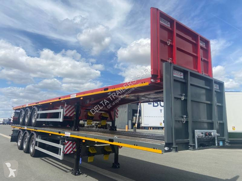 Semitrailer Louault Ranchers + Twistlocks et...