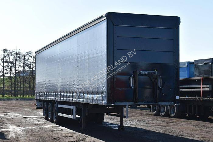 Oplegger S340 | New curtains | Galvanised...