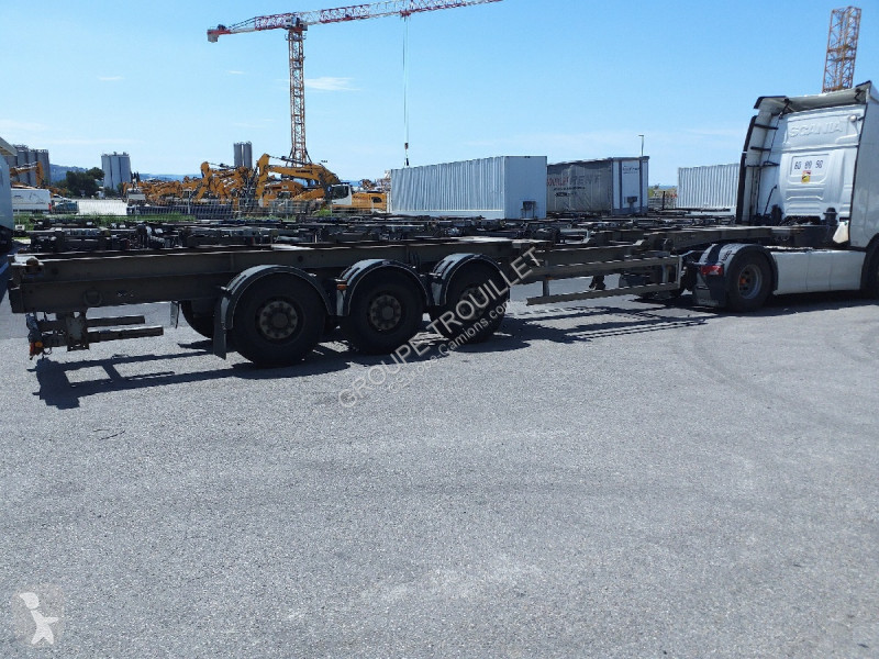 Semitrailer Trouillet 38 TONNES CHARIOT COULISSANT
