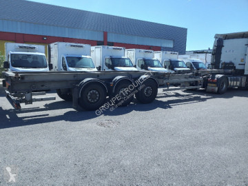 Semitrailer containertransport Trouillet