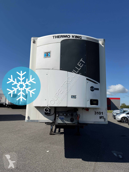 Semitrailer Trouillet FRIGO 38 TONNES HAYON...