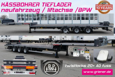 Semitrailer platta Kässbohrer ny