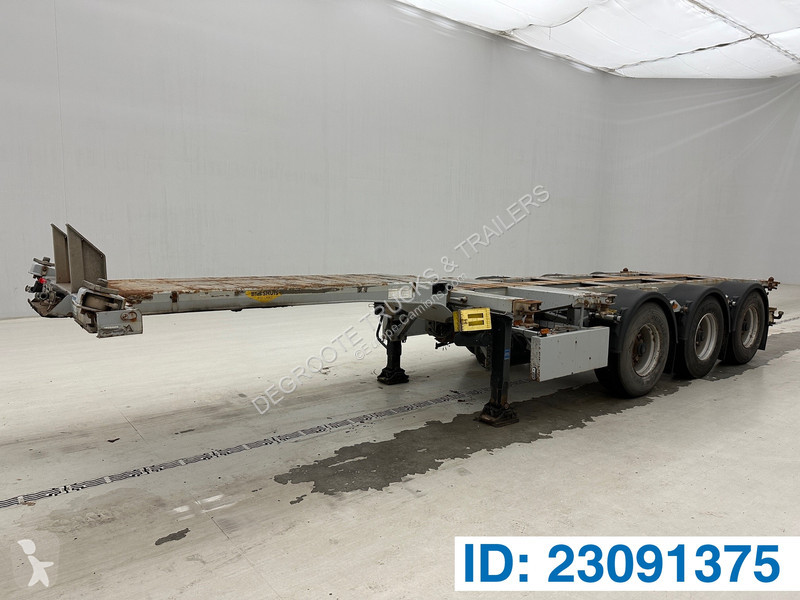Semi reboque Broshuis Polyvalent skelet ADR 2 x...