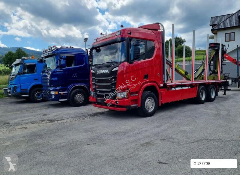 Semi Reboque Scania Transporte De Madeira R Usado N