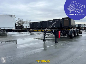 Semitrailer containertransport