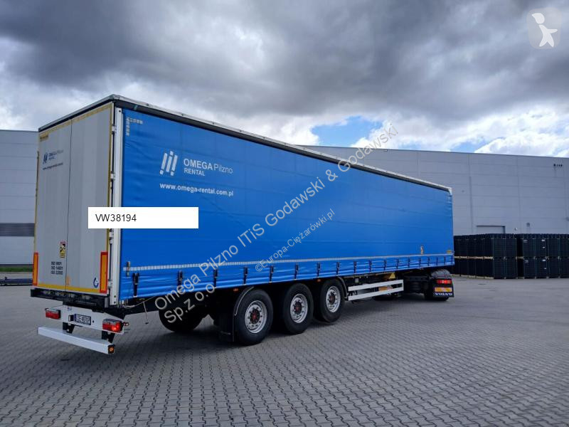 Semitrailer Wielton NS-3 Standard – podnoszona oś