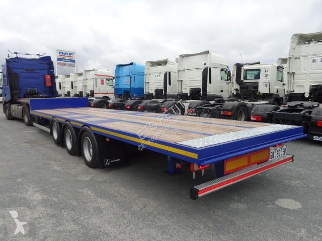 Semitrailer Lecitrailer Plateau surbaissé