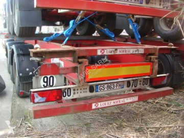 Semitrailer containertransport Asca