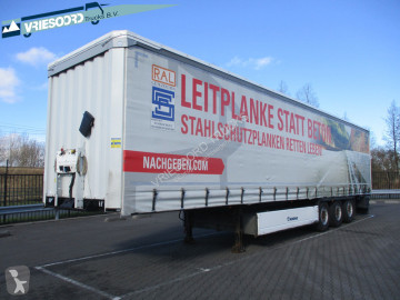 Semitrailer skjutbara ridåer (flexibla skjutbara sidoväggar) Krone