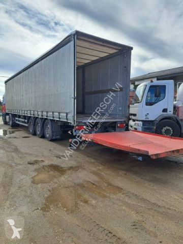 Semitrailer skjutbara ridåer (flexibla skjutbara sidoväggar) Lecitrailer