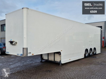 Semi remorque fourgon double étage Van Eck