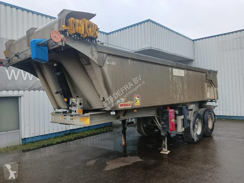 Semi remorque Benalu 2 Axle Alu Tipper , Spring...
