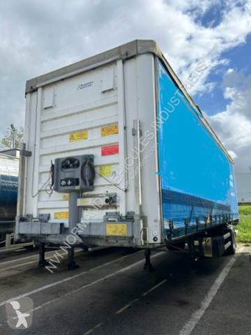 Semitrailer skjutbara ridåer (flexibla skjutbara sidoväggar) Fruehauf