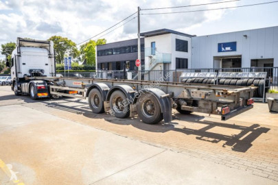 Semitrailer containertransport Fruehauf