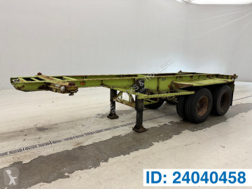 Semitrailer containertransport Van Hool
