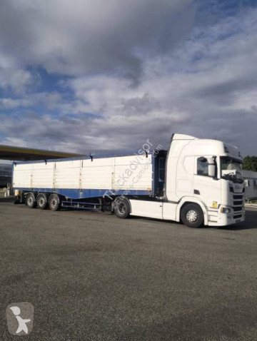 Semitrailer flak spannmål Benalu