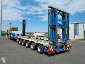 Semi remorque porte engins Goldhofer