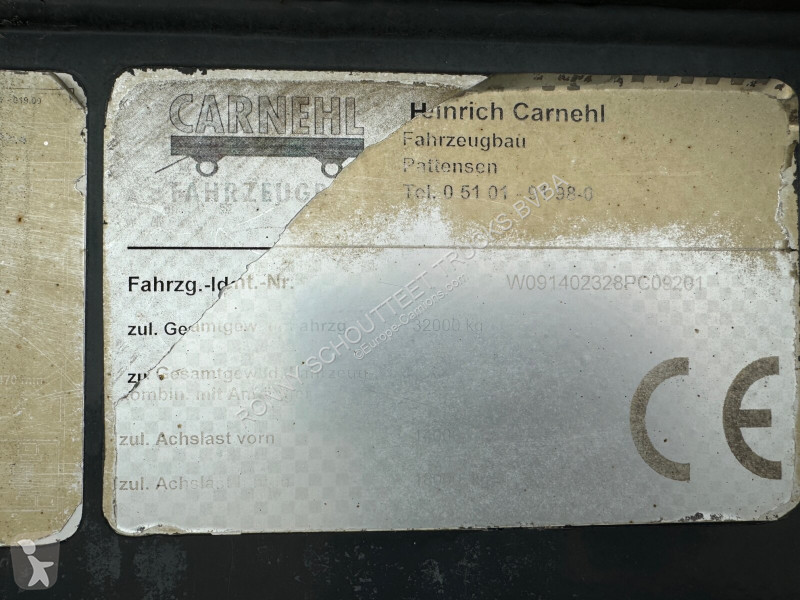 Semiremorca Carnehl CHKS/HH CHKS/HH, Stahlmulde...