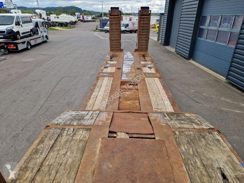 Semitrailer Trax  PORTE ENGINS 4 ESSIEUX