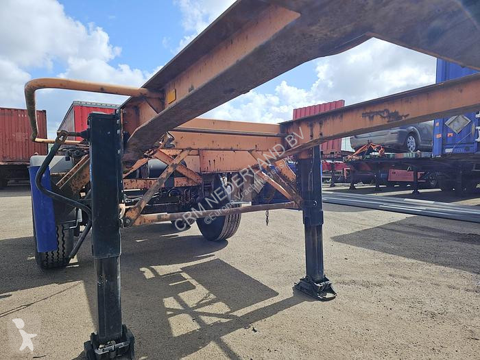 Semi reboque  20 ft container chassis  steel...