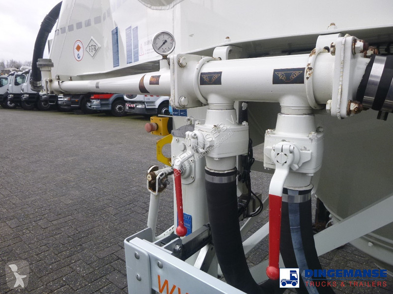 Semi reboque Feldbinder Powder tank alu 36 m3 /...