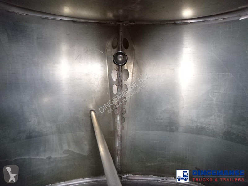 Semi remorque  Fuel tank alu 42.8 m3 / 6 comp +...
