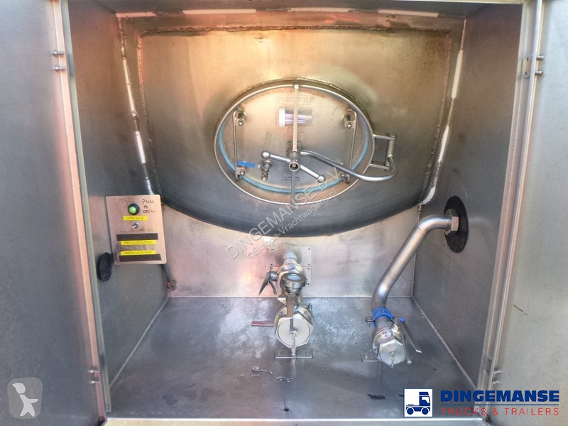 Semi reboque Clayton Food tank inox 30 m3 / 1 comp