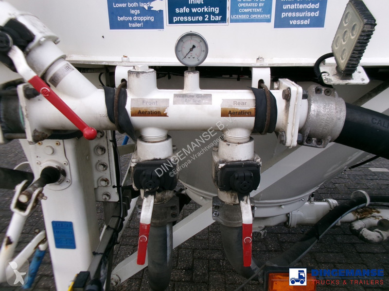Semi reboque Feldbinder Powder tank alu 36 m3 /...