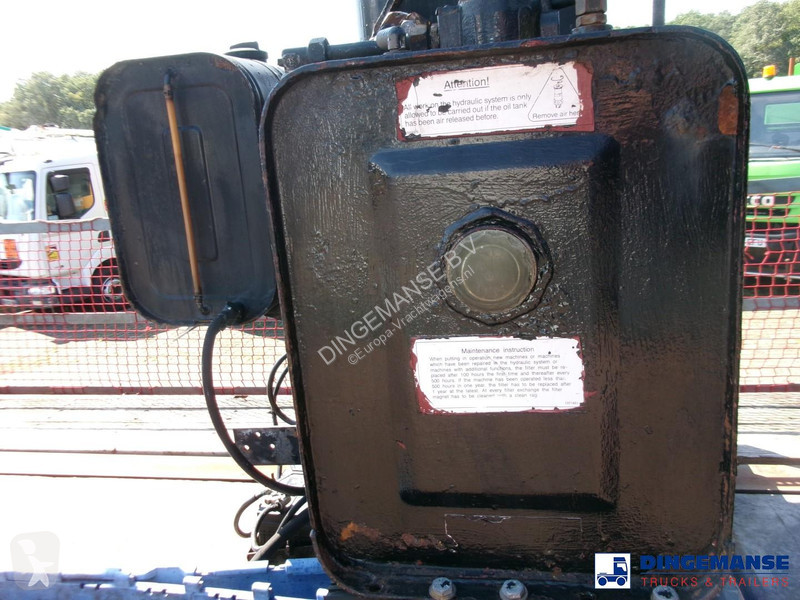 نصف مقطورة Fruehauf 3-axle platform trailer +...