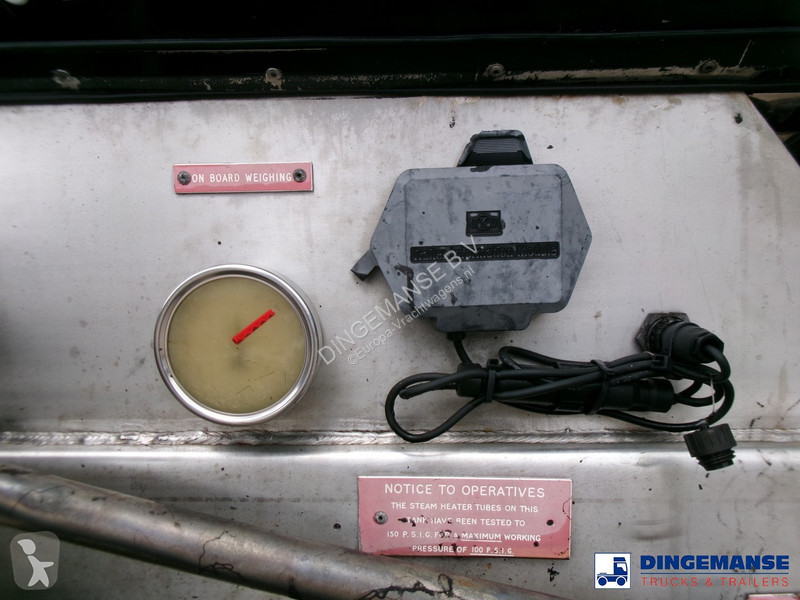 Semi reboque Clayton Bitumen tank inox 31 m3 /...