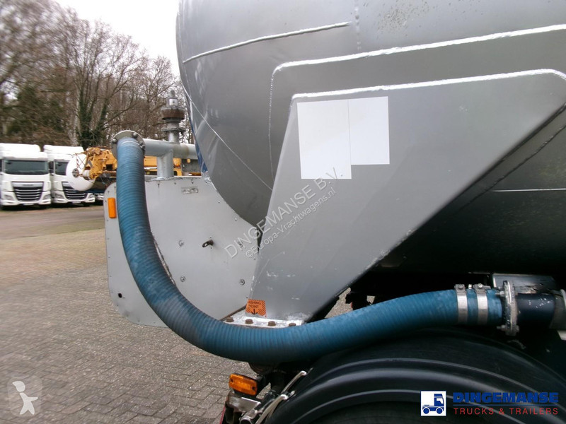نصف مقطورة Feldbinder Powder tank alu 38 m3...