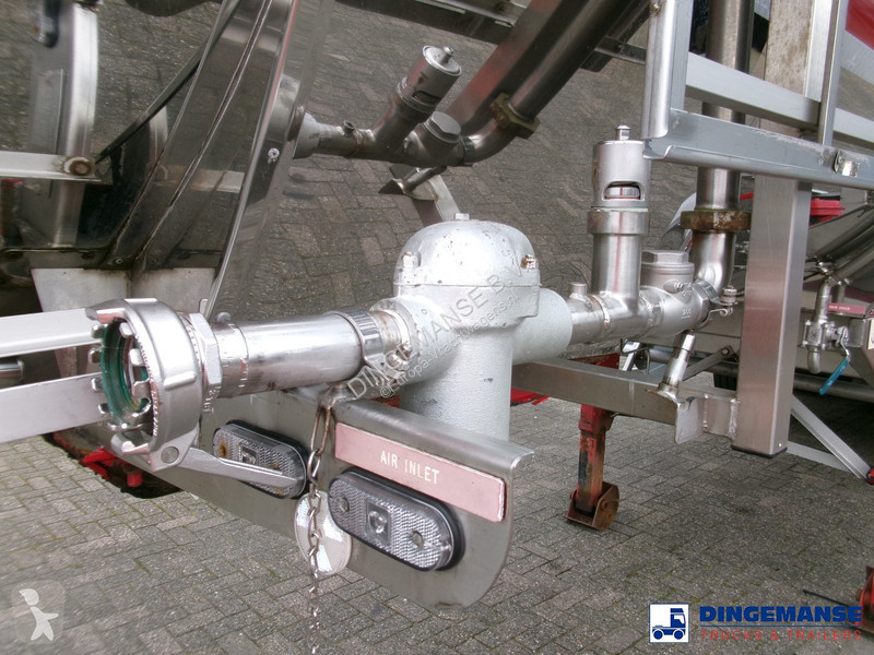 Semiremorca Clayton Chemical tank inox 18 m3 /...