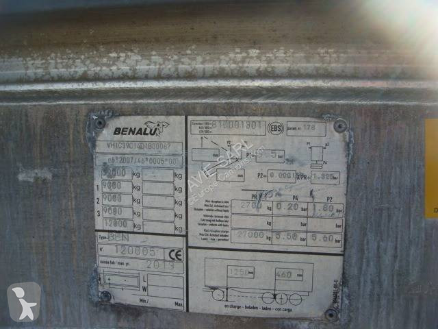 Semitrailer Benalu BENNE CEREALIERE 40M3 2013