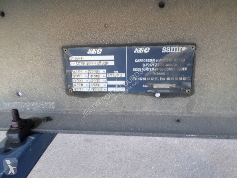 Semitrailer Samro FOURGON