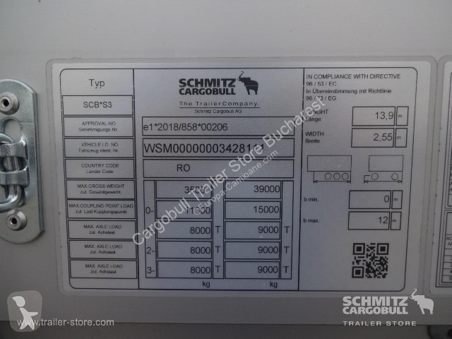 نصف مقطورة Schmitz Cargobull Curtainsider Standard