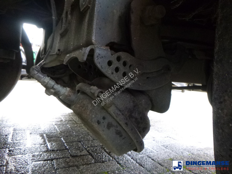 نصف مقطورة  Tipper trailer alu 59 m3 + tarpaulin