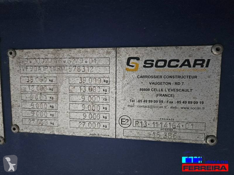 Semiremorca Socari Cereais c/ porta