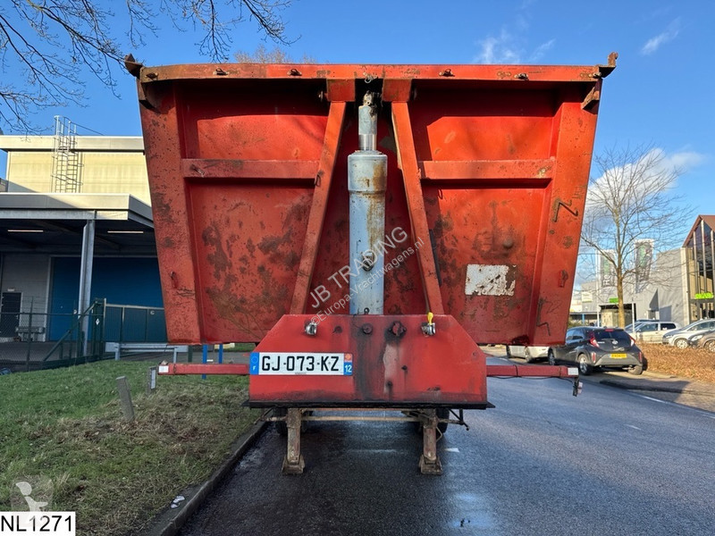 Oplegger Fruehauf kipper 17 M3, Steel Suspension